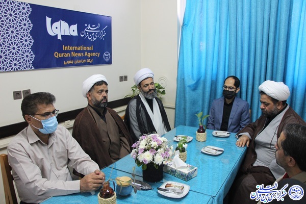 بازدید مدیرکل تبلیغات اسلامی خراسان‌جنوبی‌ از خبرگزاری بین المللی قرآن(ایکنا) خراسان‌جنوبی
