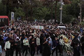 عکس | تشییع پیکر شهید برزگرپور در کرمان