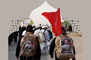 صوت | نوای حسینی در مسیر اربعین