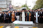 پیکر امام جمعه سابق گالیکش تشییع شد