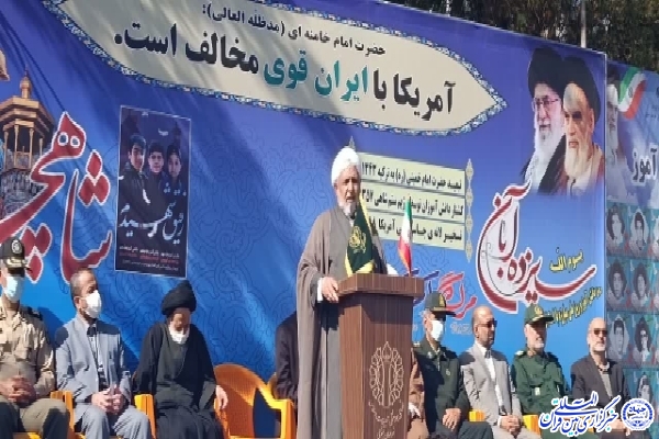 سخنرانی حجت‌الاسلام والمسلمین حسین طیبی‌فر، جانشین نماینده ولی‌فقیه در سپاه پاسداران انقلاب اسلامی