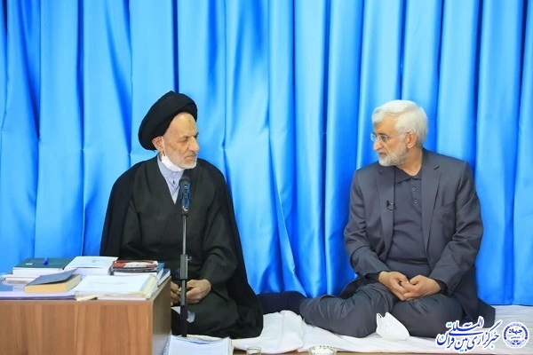 دیدار سعید جلیلی با نماینده ولی فقیه در خراسان جنوبی