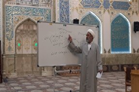 جلسه هفتگی تفسیر قرآن در رفسنجان برگزار شد