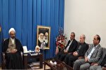 اعضای کمیسیون کشاورزی مجلس با نماینده ولی‌فقیه در ایلام دیدار کردند