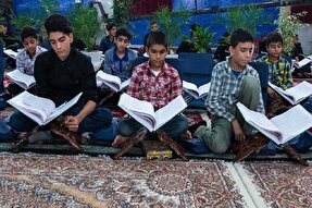 نونهالان قرآنی لنده‌ای تجلیل شدند