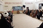 عکس | دیدار جمعی از روحانیون مستقر در گرگان با آیت‌الله نورمفیدی