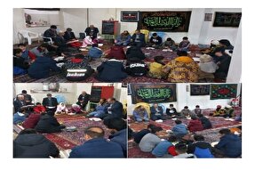 برگزاری مراسم ختم قرآن در روستای نوران