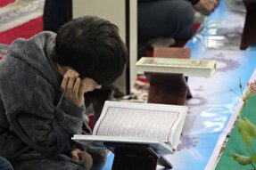 عکس | کرسی تلاوت قرآن در محله سرجو ملایر