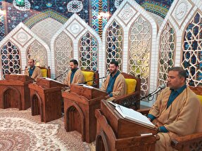 جزءخوانی «نوای ملکوت» در بوشهر + عکس