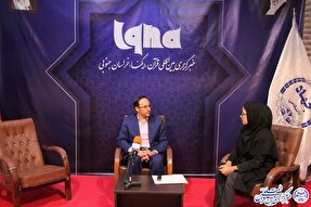 سیدمحمدحسین سیدکاشی، رئیس جهاددانشگاهی خراسانجنوبی در غرفه ایکنا سیدمحمدحسین سیدکاشی، رئیس جهاددانشگاهی خراسانجنوبی در غرفه ایکنا