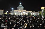 عکس | دومین شب از لیالی قدر در زیارتگاه شهید مدرس کاشمر