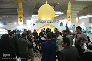 برنده پرچم گنبد حضرت عباس(ع) در نمایشگاه قرآن معرفی شد + عکس