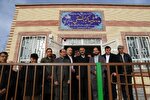 عکس | افتتاح مدرسه شهید جنتی روستای زیوه اردبیل