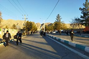 آخرین وضعیت گلزار شهدای کرمان + فیلم