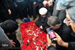 عکس | مراسم خاکسپاری حاج محمدحسین آل مبارک