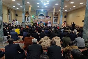 یادبود شهدای حادثه تروریستی کرمان در چایپاره برگزار شد