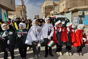 عکس | حضور باشکوه مردم زابل و نیمروز در راهپیمایی 22 بهمن