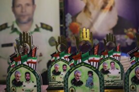 عکس | یادواره شهدای انتظامی حادثه تروریستی کرمان