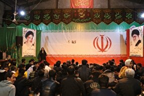 فیلم‌ | رونمایی از کتیبه سنتی مذهبی در ده‌زیار