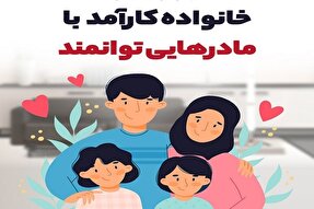 اینفوگرافی | خانواده‌های کارآمد با مادرانی توانمند