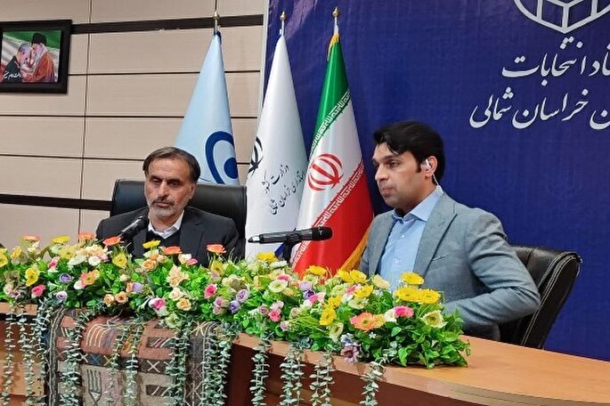 مشارکت ۵۰ درصدی واجدان شرایط اخذ رای در خراسان‌شمالی