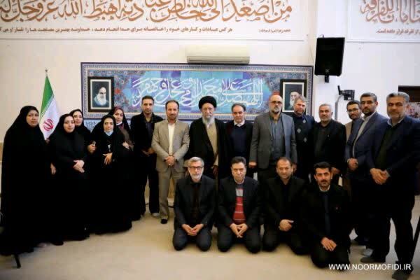 عکس | دیدار سرپرست بنیاد شهید و امور ایثارگران با نماینده ولی فقیه در گلستان
