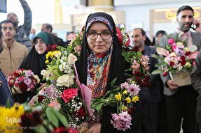 عکس | مراسم استقبال از برگزیدگان مسابقات بین‌المللی قرآن