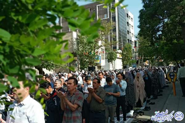 عکس | نماز عید فطر در کمالشهر