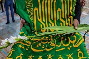 حضور کاروان خادمان حرم رضوی در خراسان‌شمالی