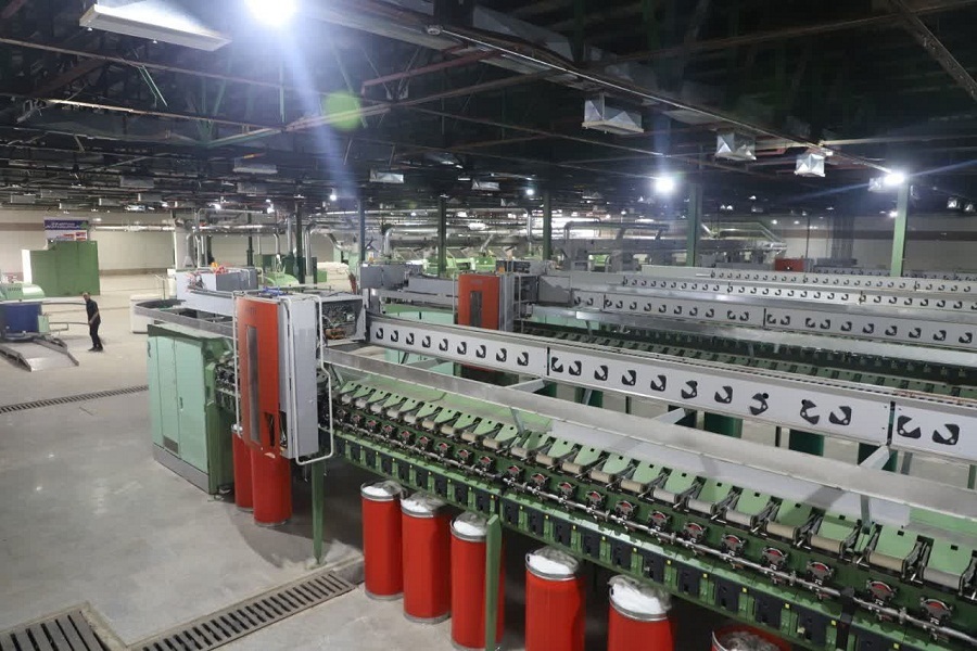 فاز اول شرکت صنایع پوشش ایران وارد مدار تولید شد