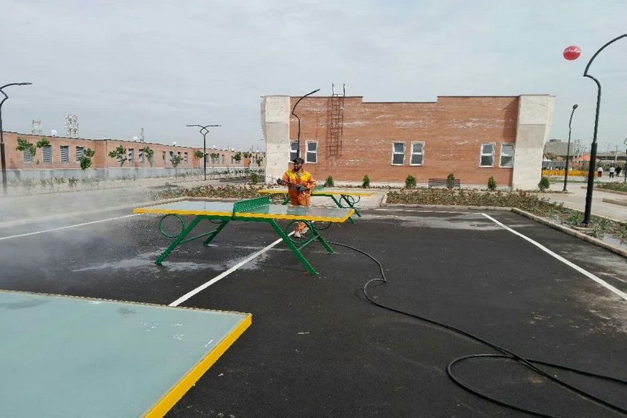 افتتاح بوستان «مادر و کودک» در قزوین