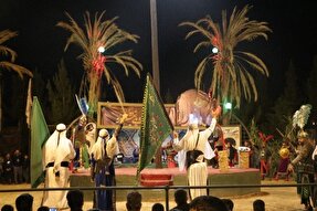 عکس | پنجمین شب دهمین سوگواره ملی«تعزیه ده‌زیار»