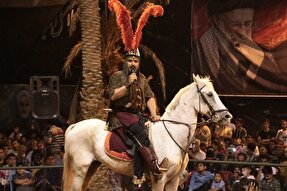 عکس | آخرین شب دهمین سوگواره ملی«تعزیه ده‌زیار»