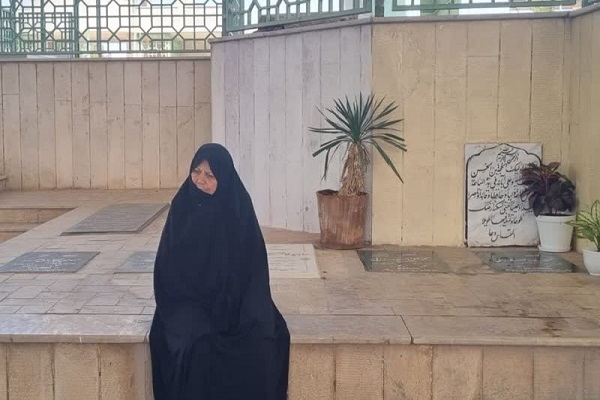 خواهر شهید فرهادی در خراسان‌جنوبی