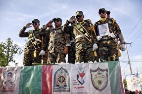 آغاز مراسم تشییع پیکر شهید «محمدمهدی احمدی» در بجنورد