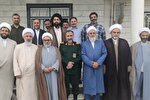 دیدار فرمانده و نماینده ولی فقیه در سپاه نینوا با علمای اهل‌سنت گلستان