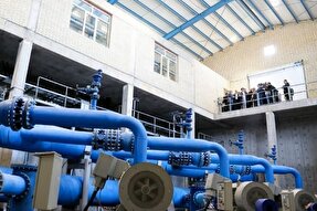 پروژه انتقال آب سد نسا به شهرهای بم و بروات افتتاح شد