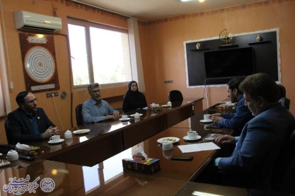 دیدار رییس دانشگاه بیرجند با رئیس جهاددانشگاهی خراسان‌جنوبی