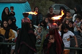 عکس | اجرای تعزیه شهادت امام حسین(ع) در کرمان