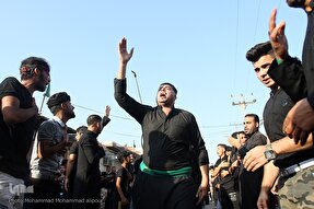 عکس | مراسم یوم العباس در عین دو