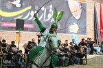 بازسازی واقعه عاشورا در ده زیار کرمان