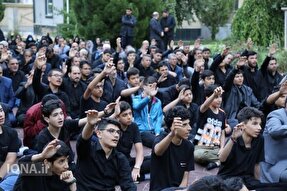 کلیپ | اجتماع دانش‌آموزان اردبیلی در عزای حسینی(ع)