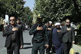 پیاده‌روی جاماندگان اربعین در کردستان برگزار شد