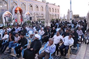 عکس | مراسم سخنرانی در گلزار شهدای کرمان