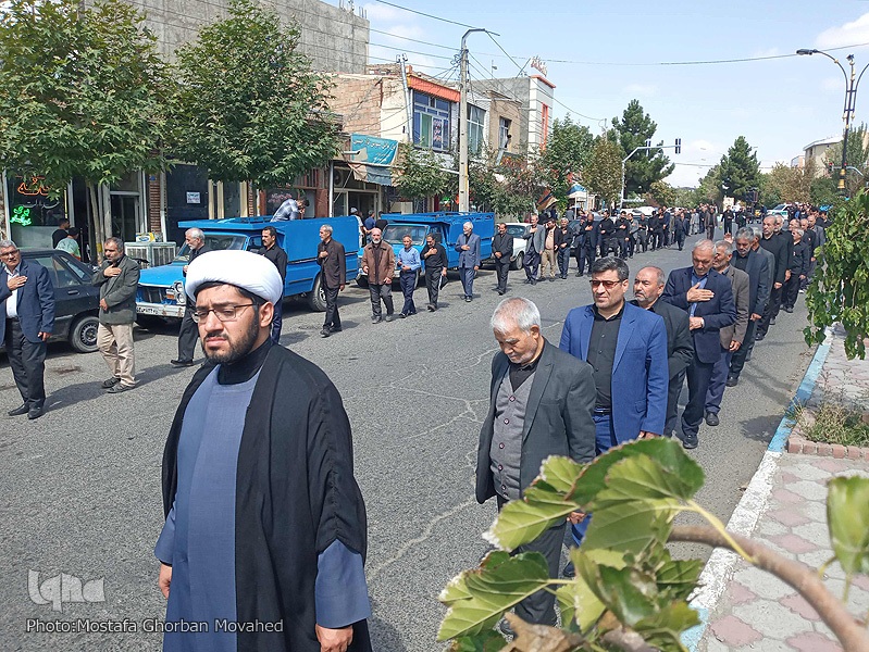 اهر در سوگ شهادت حضرت امام رضا (ع)