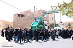 عزاداری کوی خلف خانعلی یزد در روز شهادت امام رضا(ع)