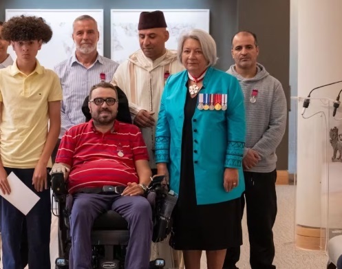 تجلیل از بازماندگان حادثه تروریستی در مسجد کبک کانادا