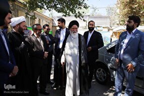 عکس | اولين نماز دانش‌آموزی مدارس خراسان رضوی برگزار شد