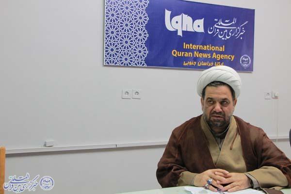 حجت الاسلام محمد قناعت، معاون فرهنگی، آموزشی و پژوهشی اداره کل تبلیغات اسلامی خراسان‌جنوبی