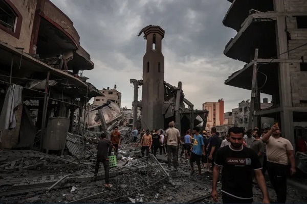 دست‌کم 60 شهید و 100 زخمی در حمله هوایی رژیم صهیونیستی به مسجد و بازار غزه + فیلم